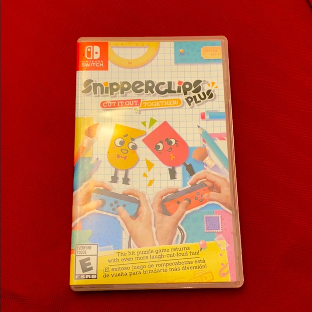 Snipperclips Plus video game for Nintendo Switch